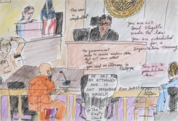 court illustration